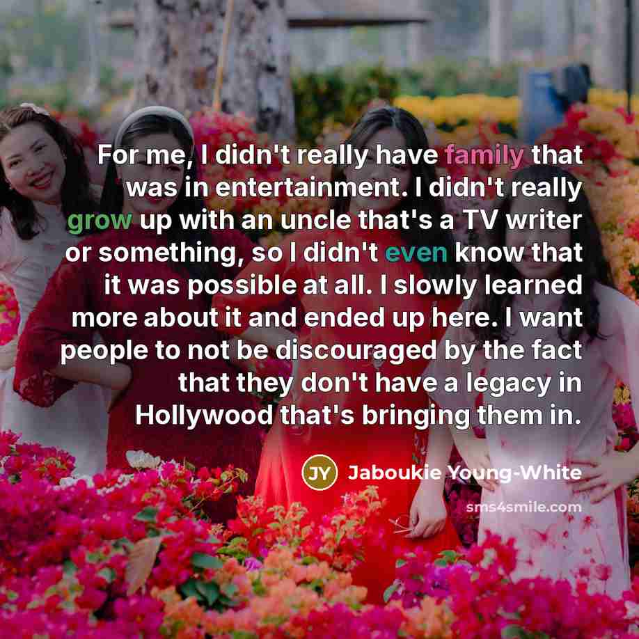 “For me, I didn't really have family that was in…” quote by Jaboukie Young-White