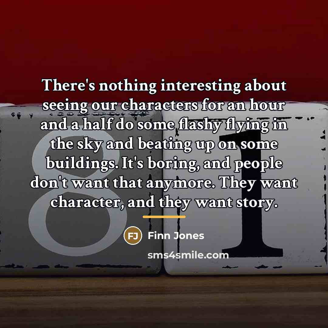 “There's nothing interesting about seeing our characters for an hour…” quote by Finn Jones