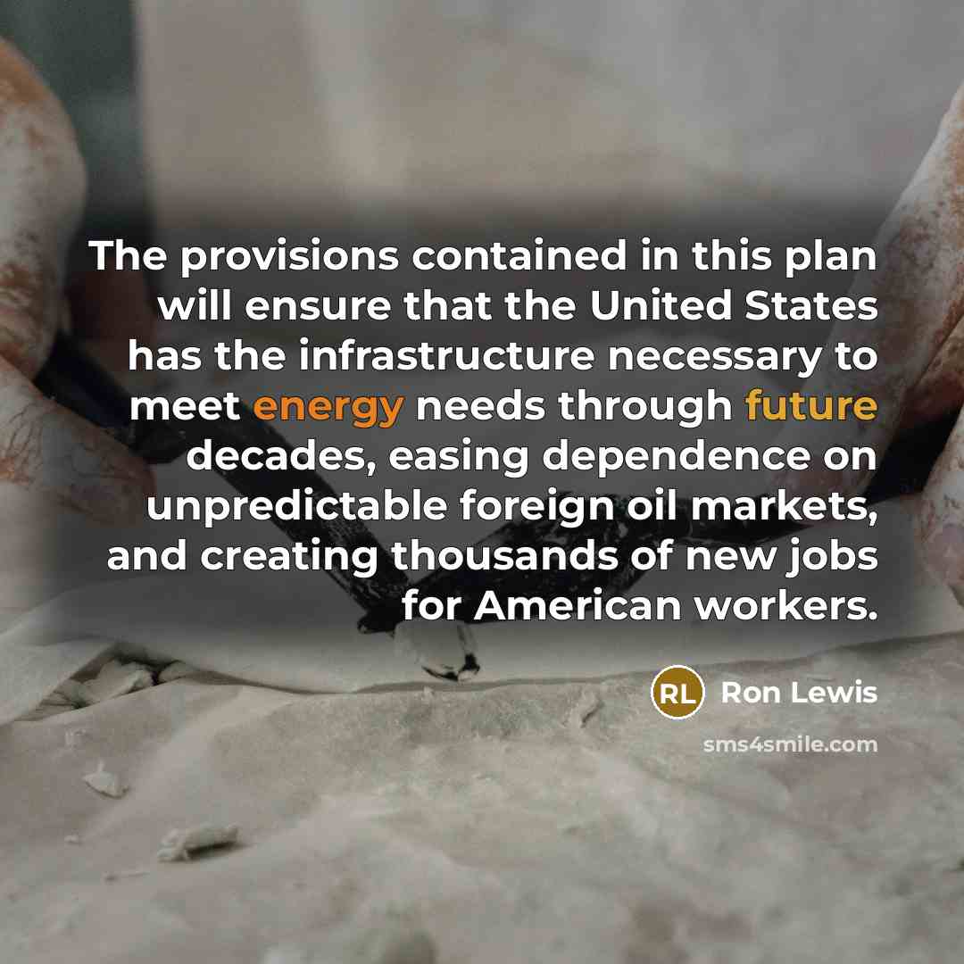 “The provisions contained in this plan will ensure that the…” quote by Ron Lewis