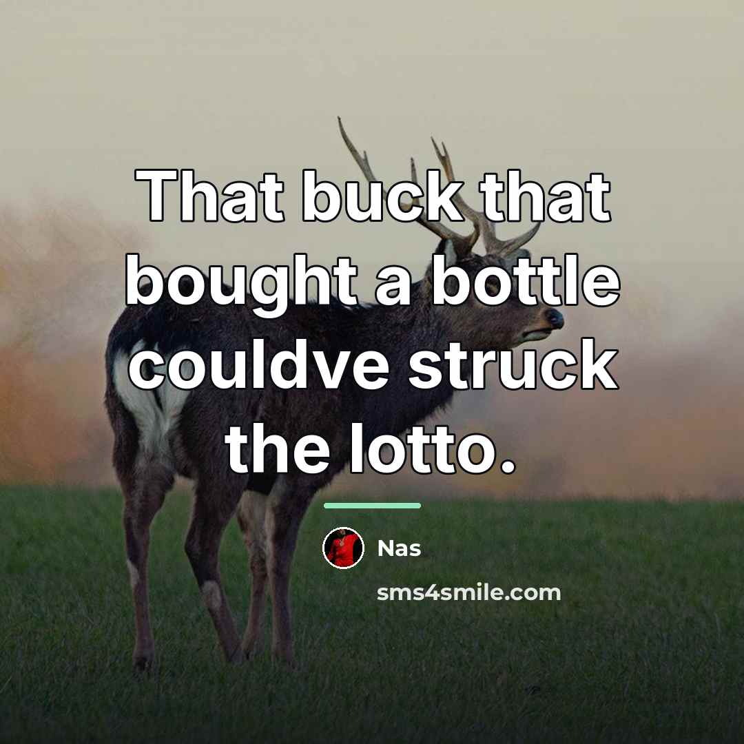 “That buck that bought a bottle couldve struck the lotto.…” quote by Nas