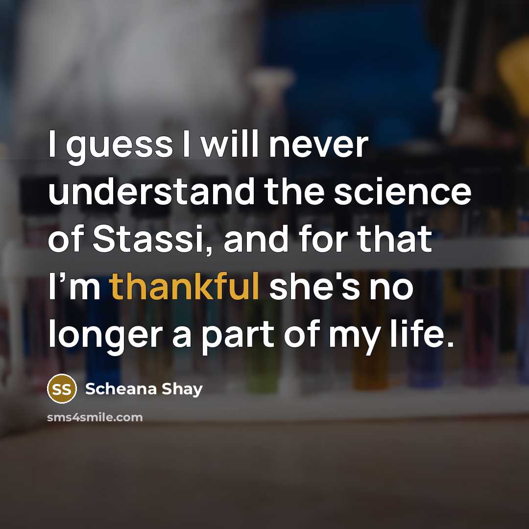 “I guess I will never understand the science of Stassi,…” quote by Scheana Shay
