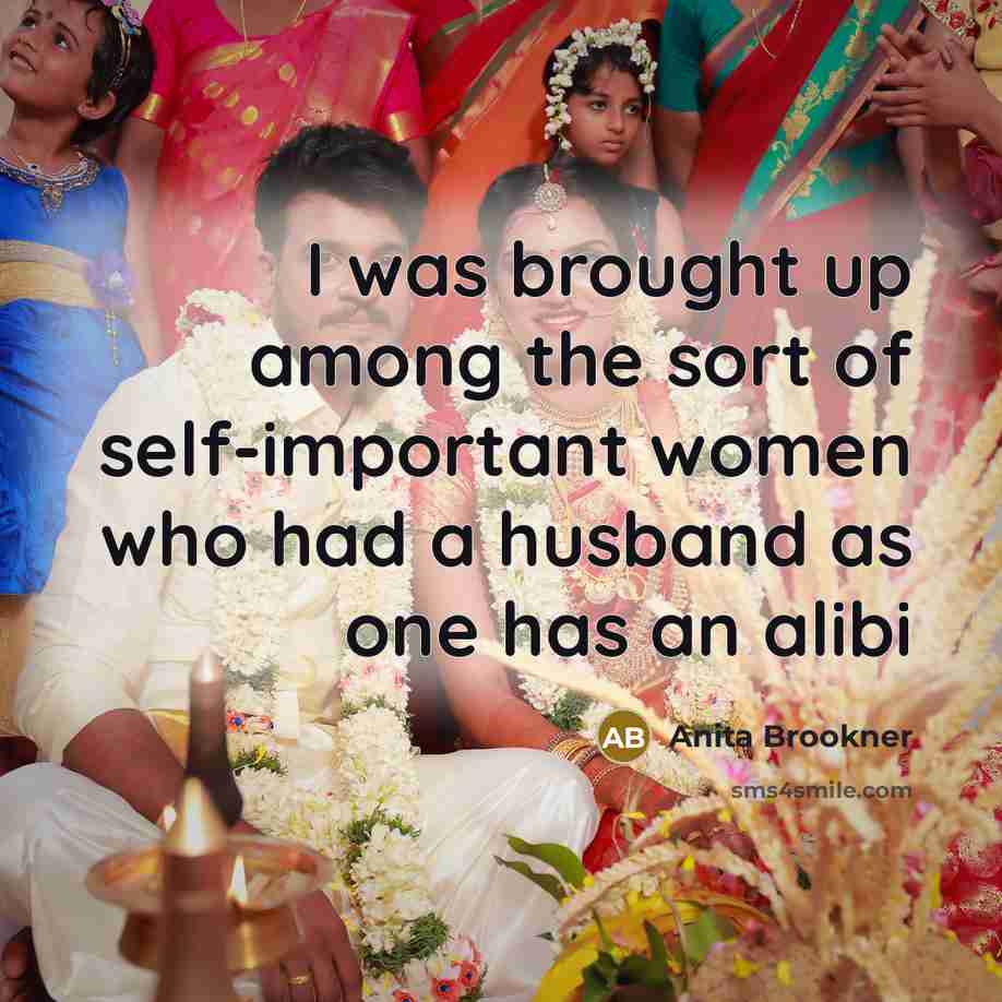 “I was brought up among the sort of self-important women…” quote by Anita Brookner