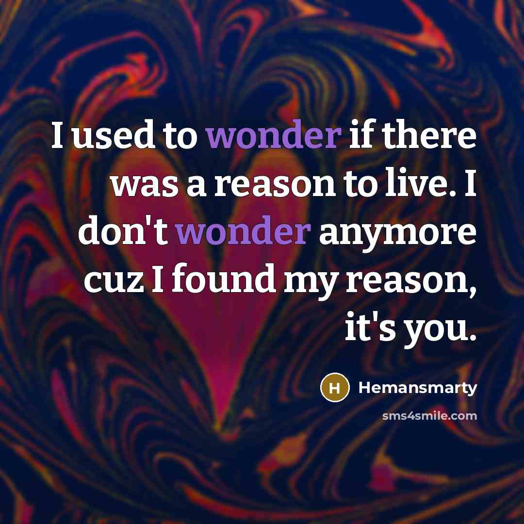 “I used to wonder if there was a reason to…” quote by Hemansmarty