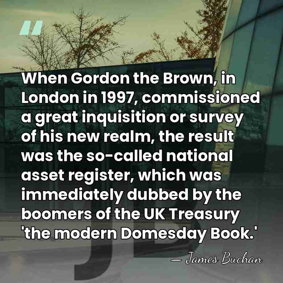 When Gordon the Brown, in London in 1997, commissioned a great inquisition&hellip; - James Buchan