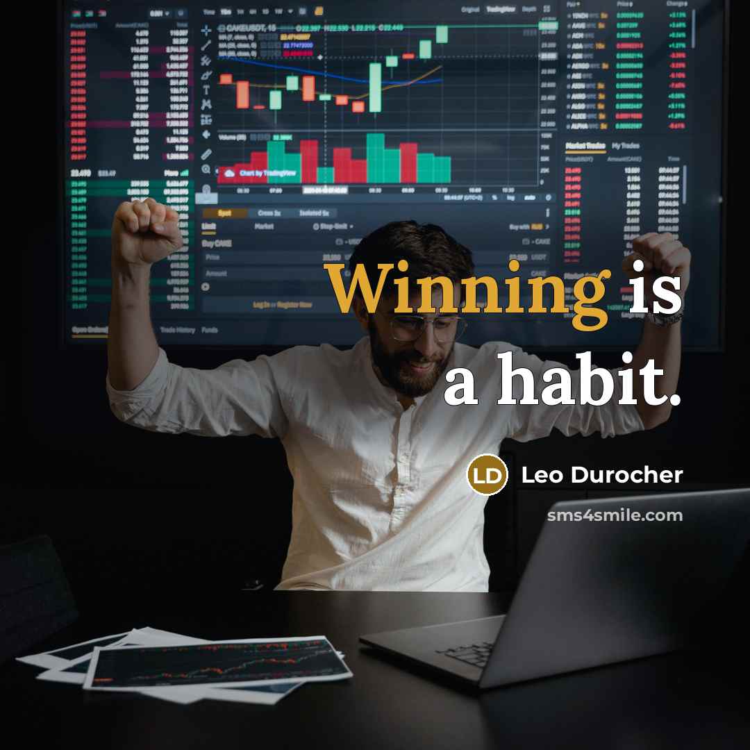 “Winning is a habit.…” quote by Leo Durocher