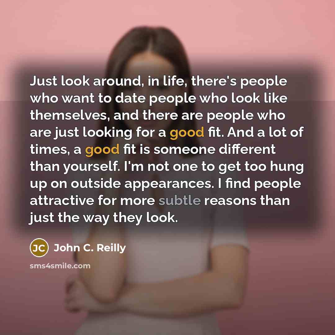 “Just look around, in life, there's people who want to…” quote by John C. Reilly