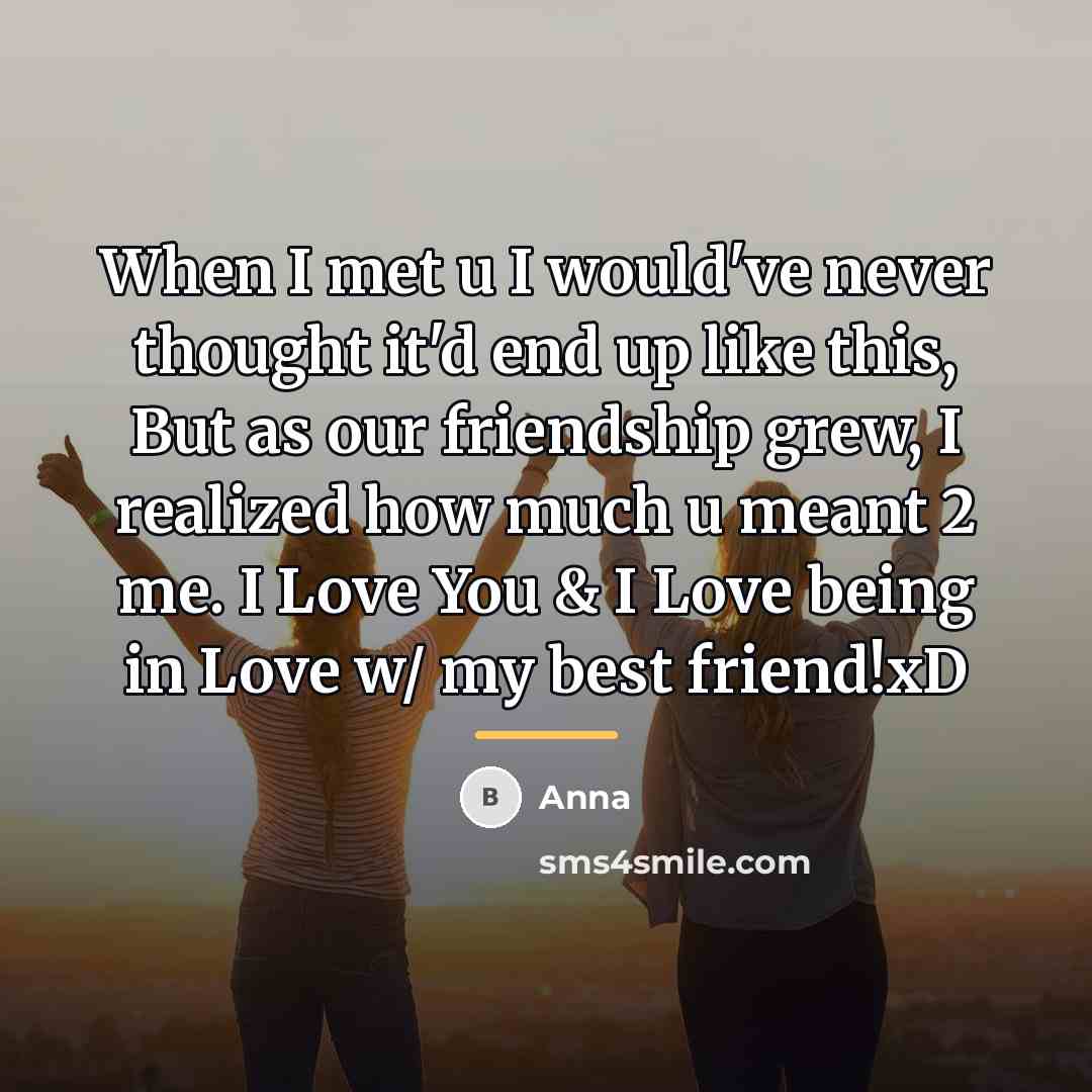 “When I met u I would've never thought it'd end…” quote by Anna