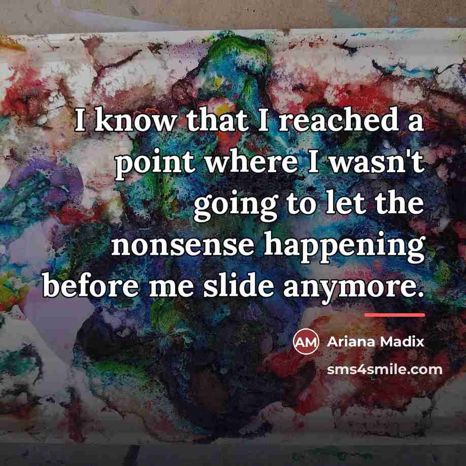 “I know that I reached a point where I wasn't…” quote by Ariana Madix