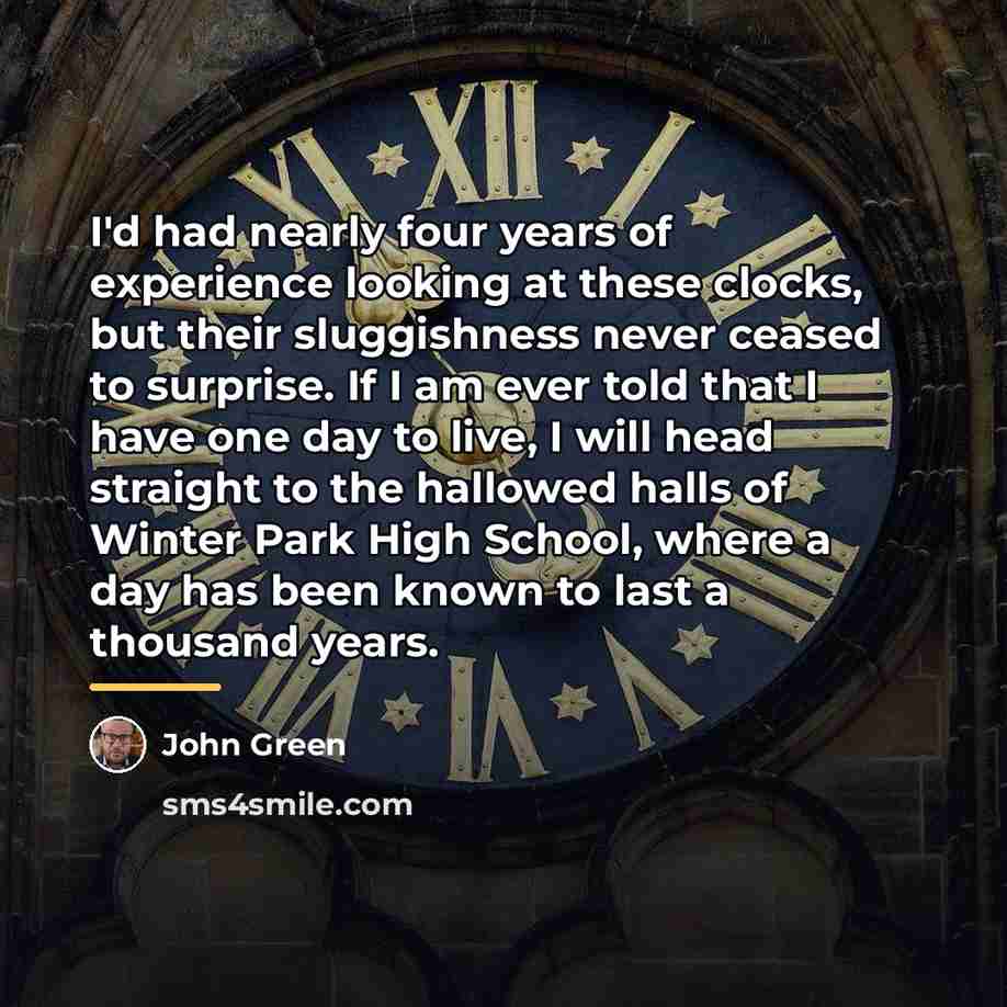 “I'd had nearly four years of experience looking at these…” quote by John Green