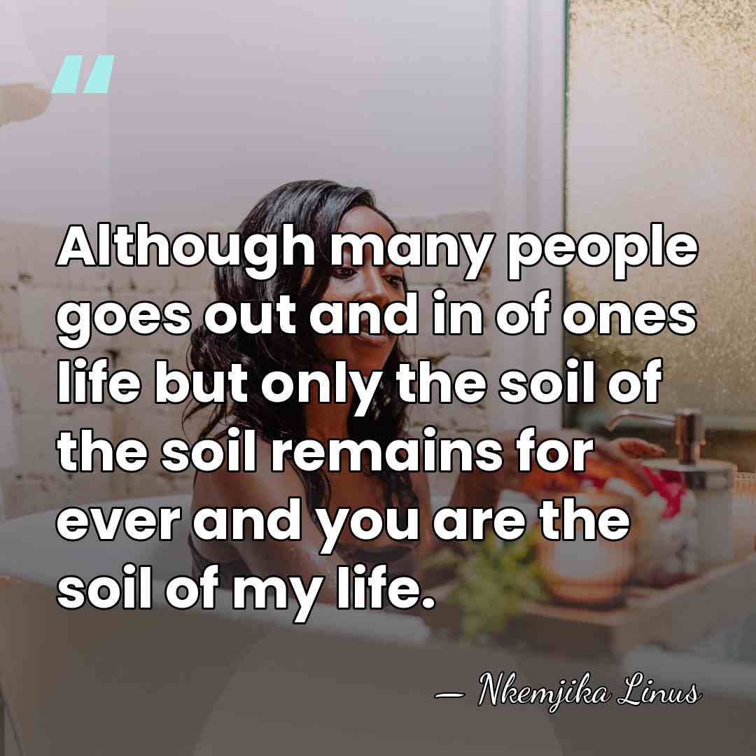 Although many people goes out and in of ones life but only&hellip; - Nkemjika Linus