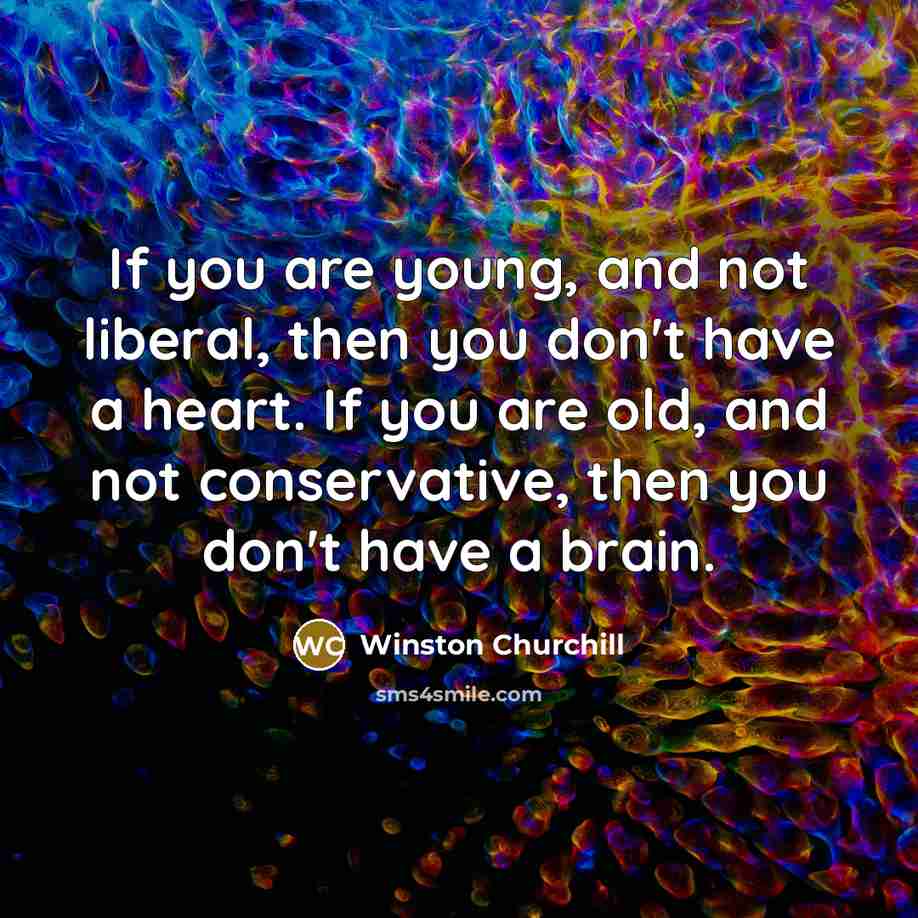 “If you are young, and not liberal, then you don't…” quote by Winston Churchill