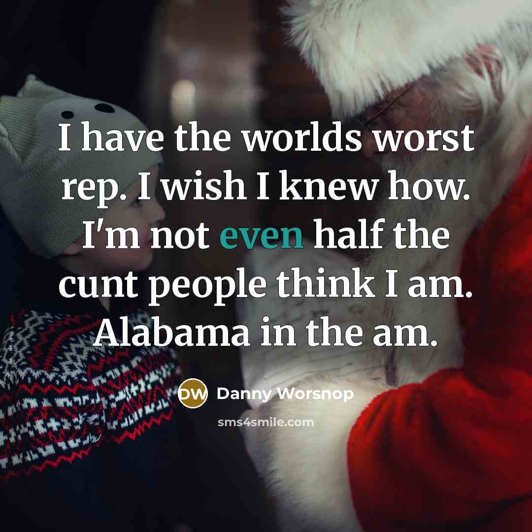 “I have the worlds worst rep. I wish I knew…” quote by Danny Worsnop