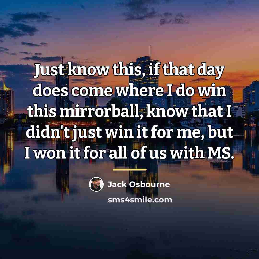 “Just know this, if that day does come where I…” quote by Jack Osbourne