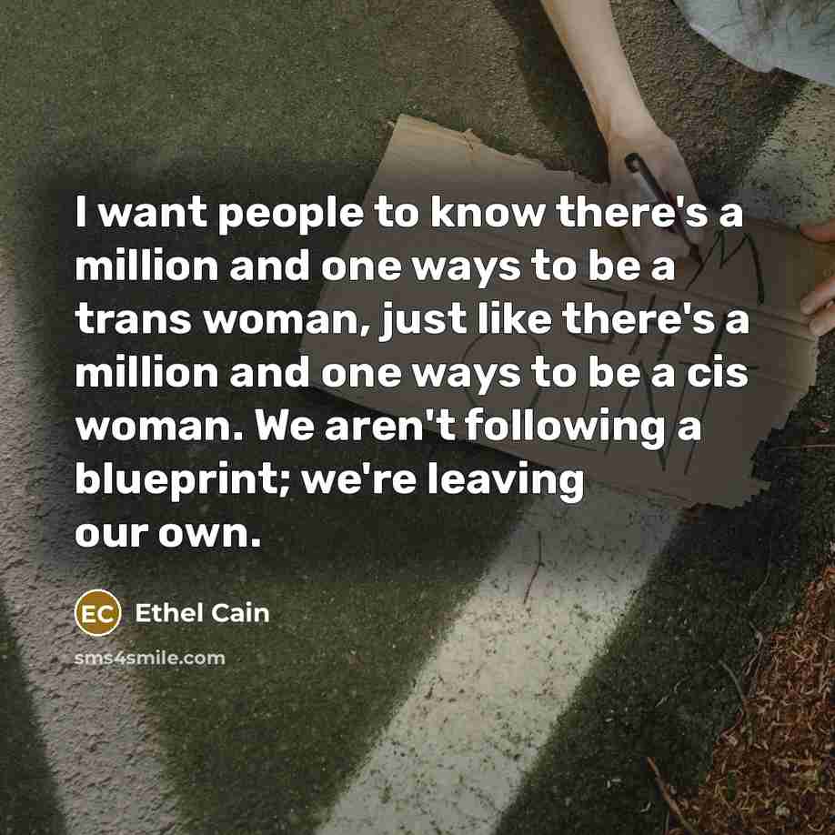 “I want people to know there's a million and one…” quote by Ethel Cain