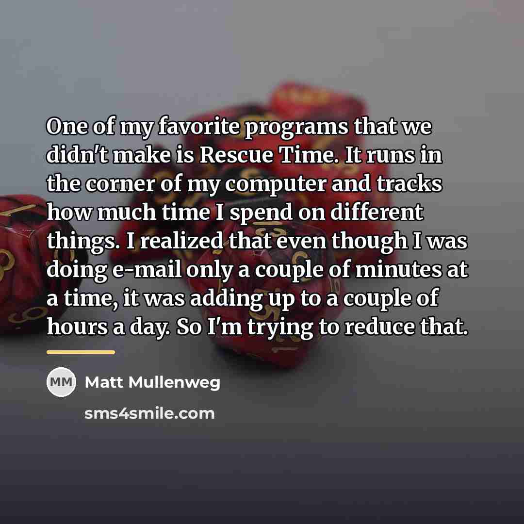 “One of my favorite programs that we didn't make is…” quote by Matt Mullenweg