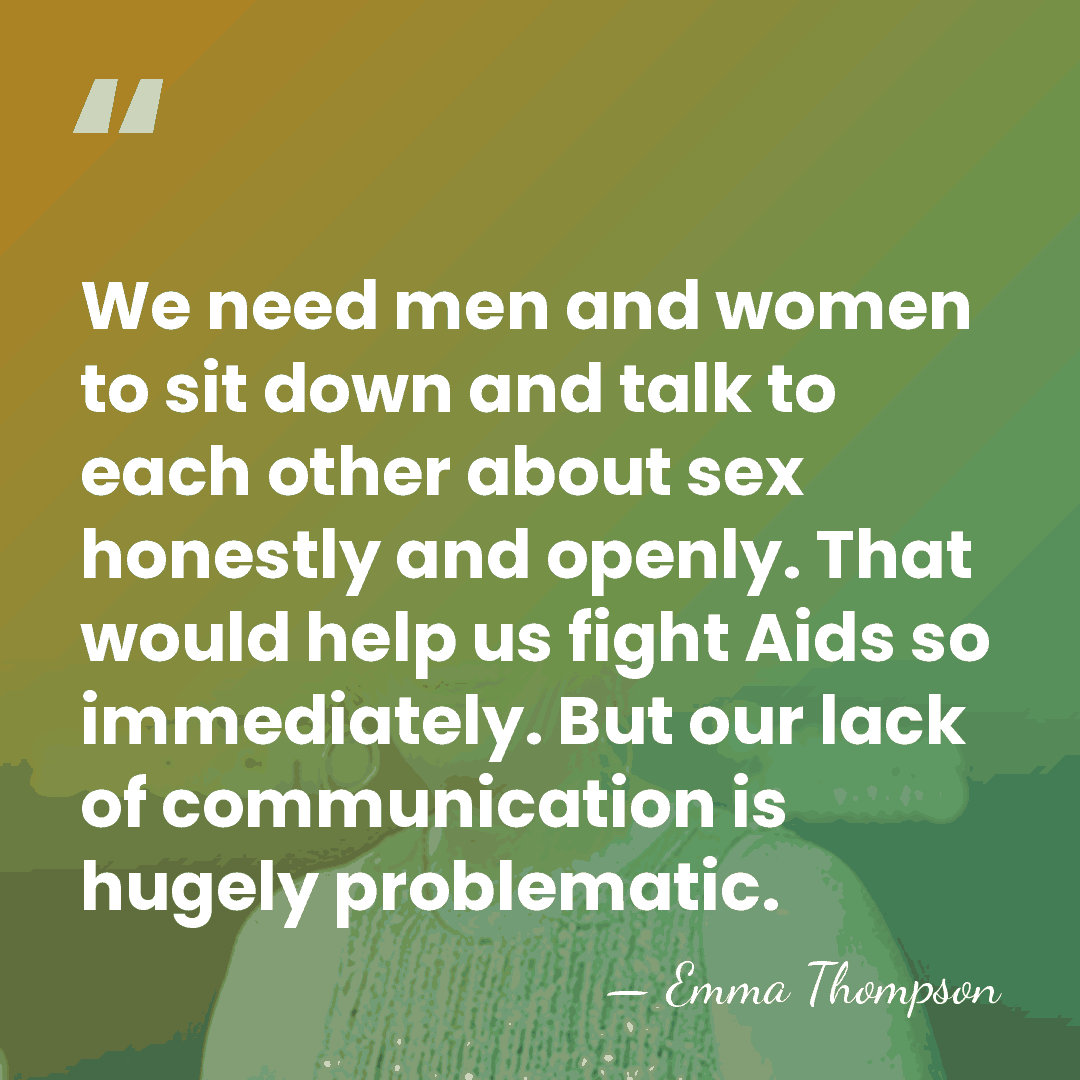 We need men and women to sit down and talk to each&hellip; - Emma Thompson