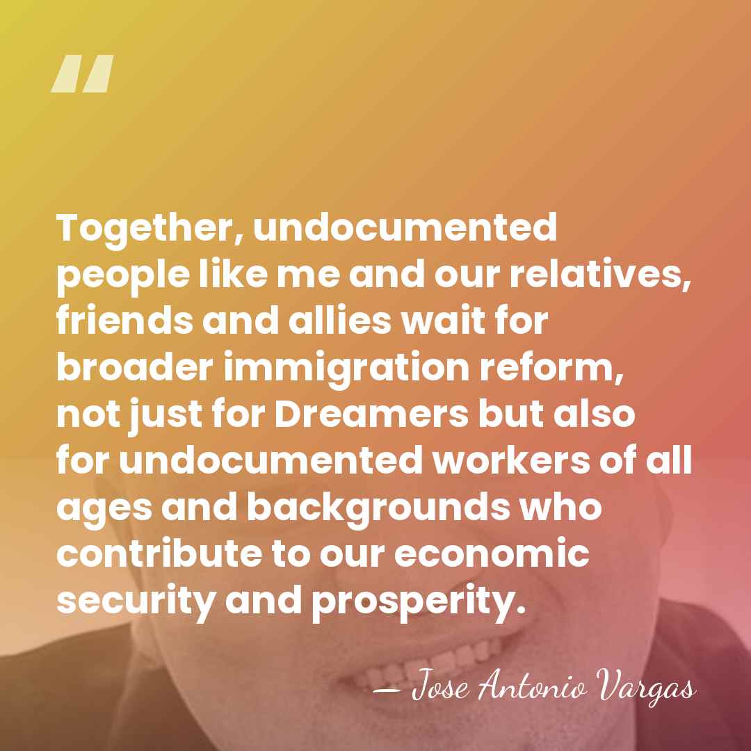 Together, undocumented people like me and our relatives, friends and allies wait&hellip; - Jose Antonio Vargas