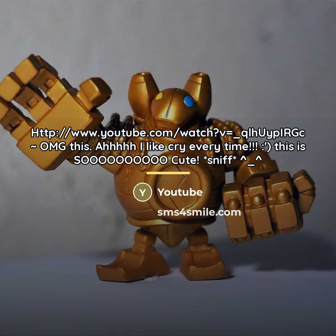 “Http://www.youtube.com/watch?v=_qlhUypIRGc ~ OMG this. Ahhhhh I like cry every time!!!…” quote by Youtube