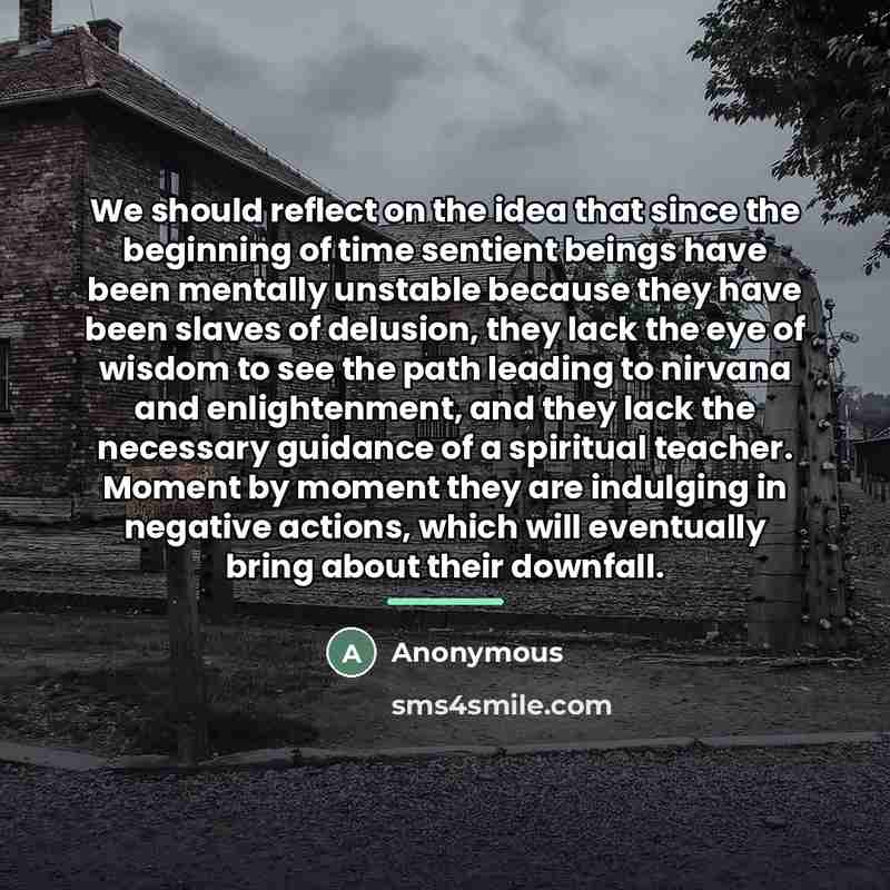 “We should reflect on the idea that since the beginning…” quote by Anonymous