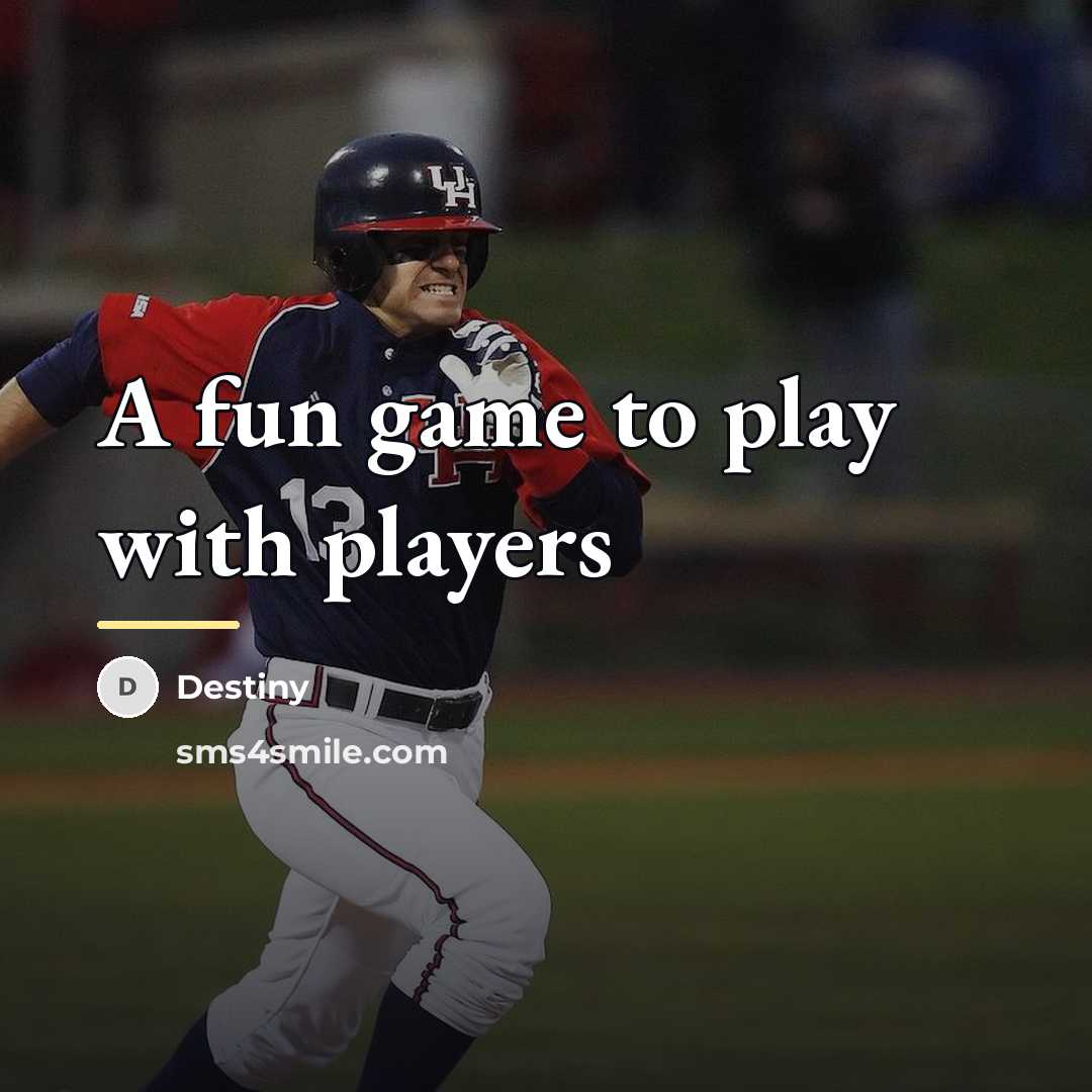 “A fun game to play with players…” quote by Destiny