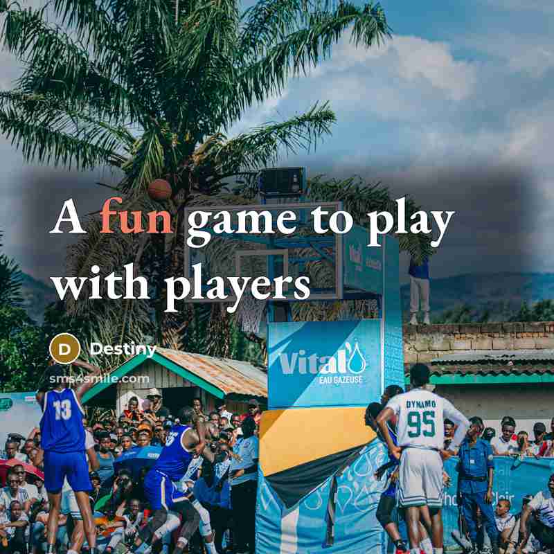“A fun game to play with players” quote by Destiny