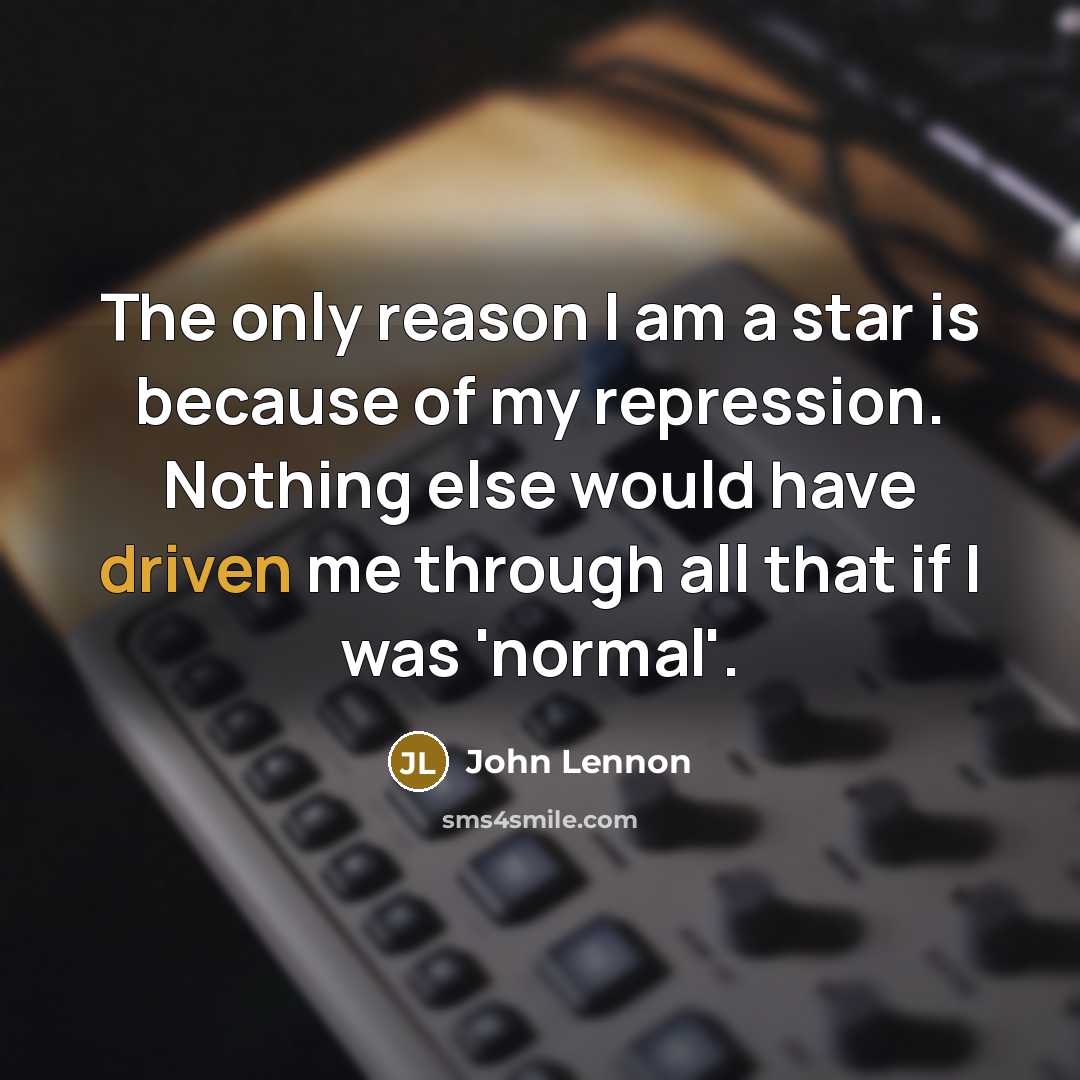“The only reason I am a star is because of…” quote by John Lennon