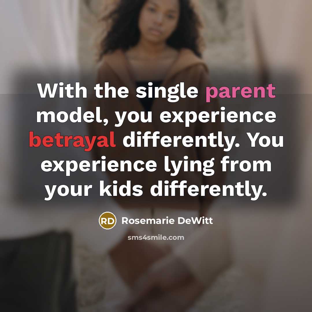 “With the single parent model, you experience betrayal differently. You…” quote by Rosemarie DeWitt