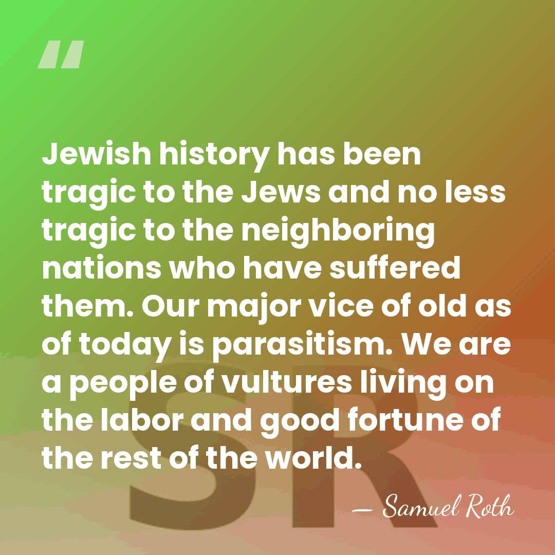 Jewish history has been tragic to the Jews and no less tragic&hellip; - Samuel Roth