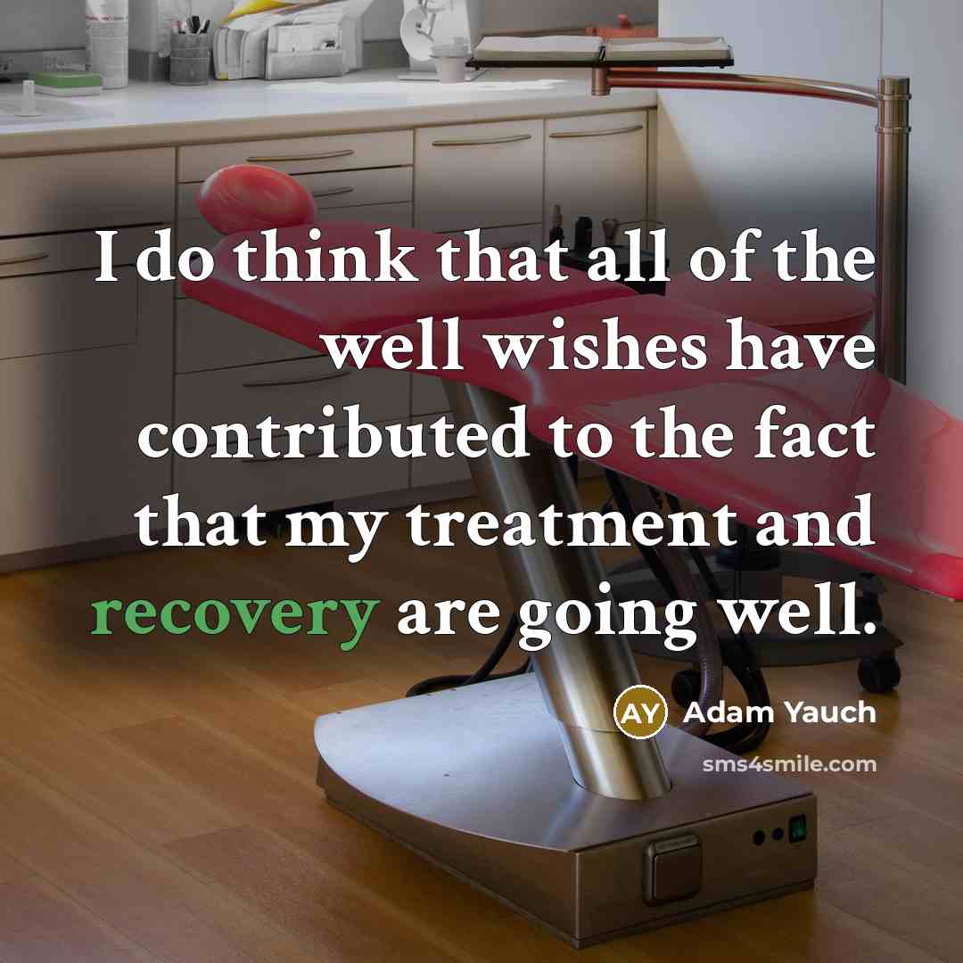“I do think that all of the well wishes have…” quote by Adam Yauch