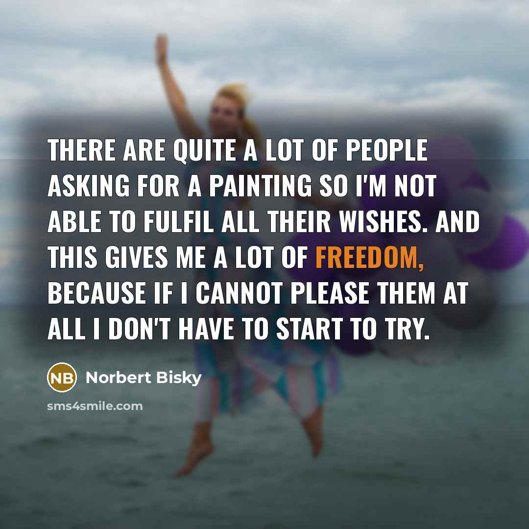 “There are quite a lot of people asking for a…” quote by Norbert Bisky