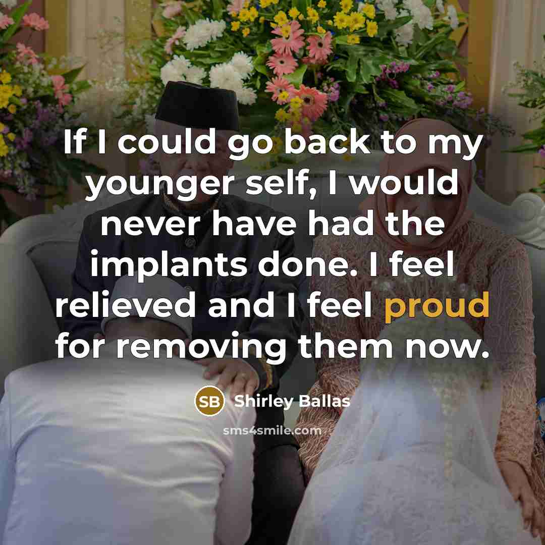 “If I could go back to my younger self, I…” quote by Shirley Ballas