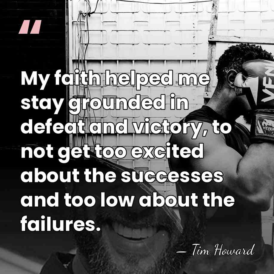 My faith helped me stay grounded in defeat and victory, to not&hellip; - Tim Howard