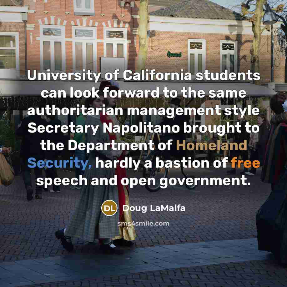 “University of California students can look forward to the same…” quote by Doug LaMalfa