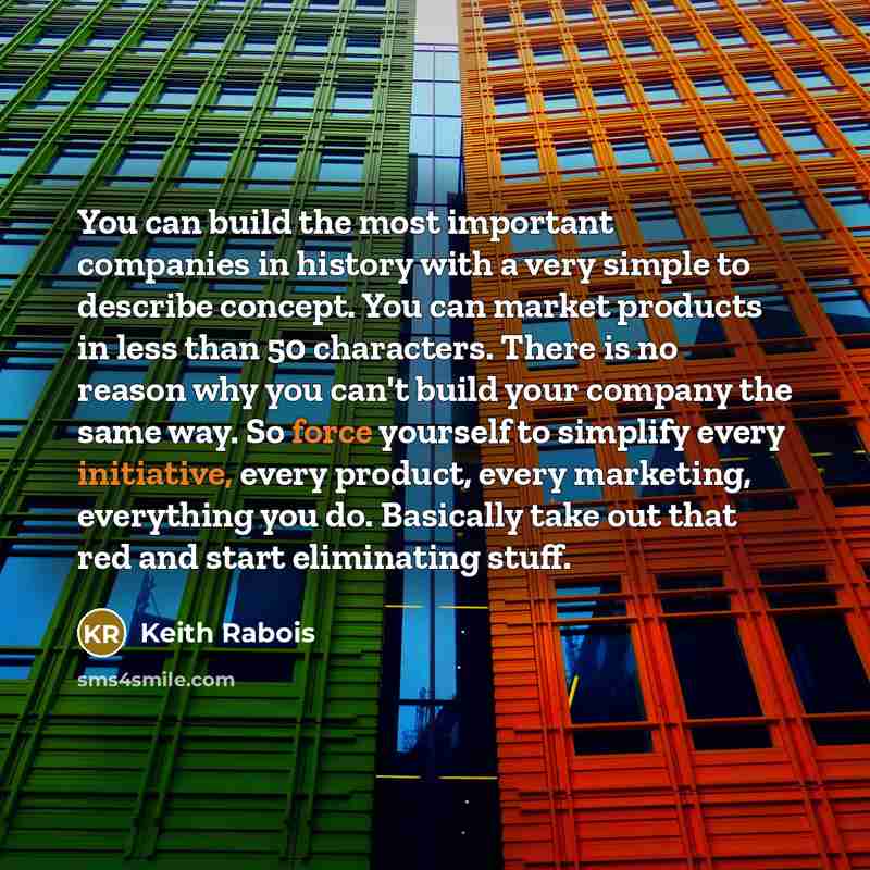 “You can build the most important companies in history with…” quote by Keith Rabois