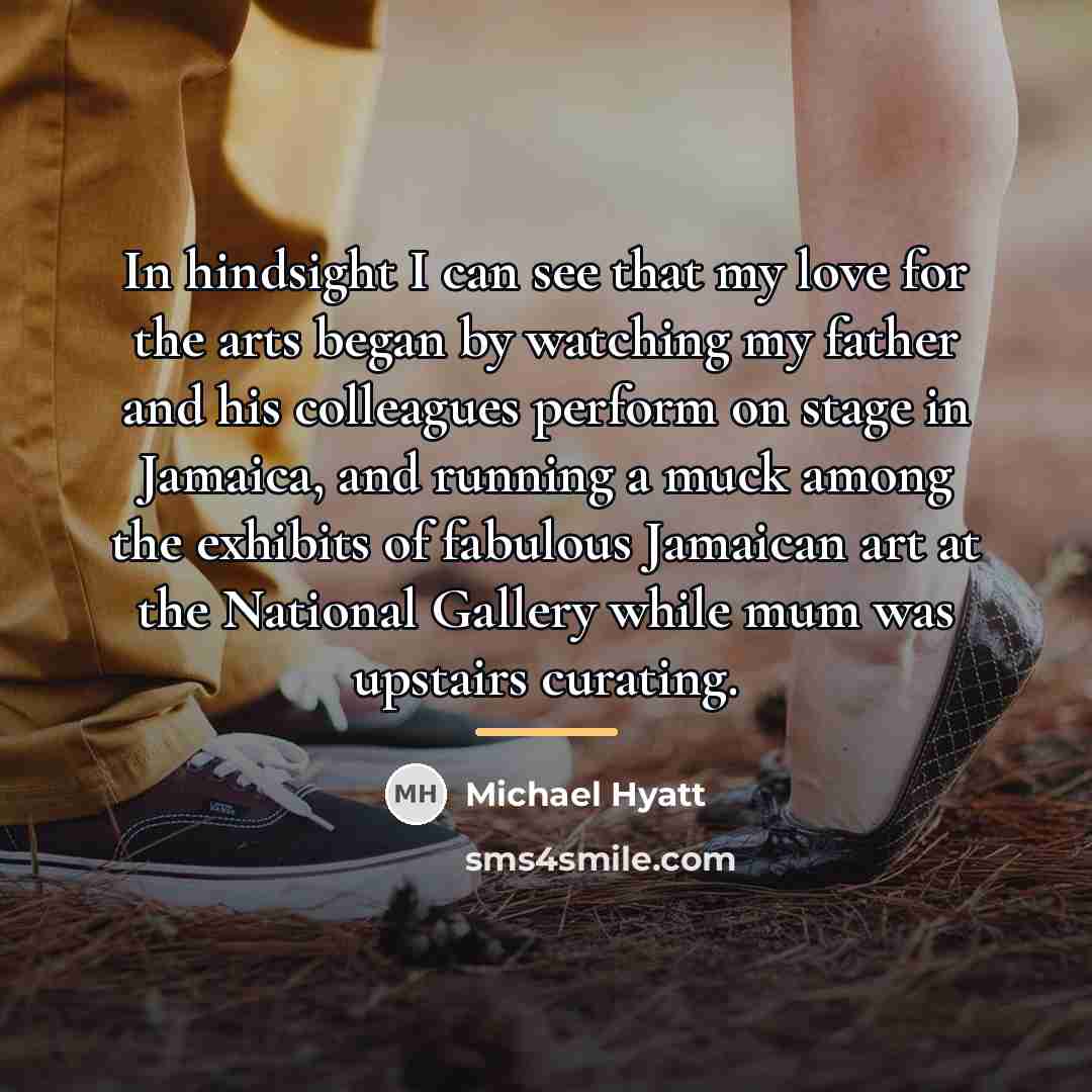 “In hindsight I can see that my love for the…” quote by Michael Hyatt