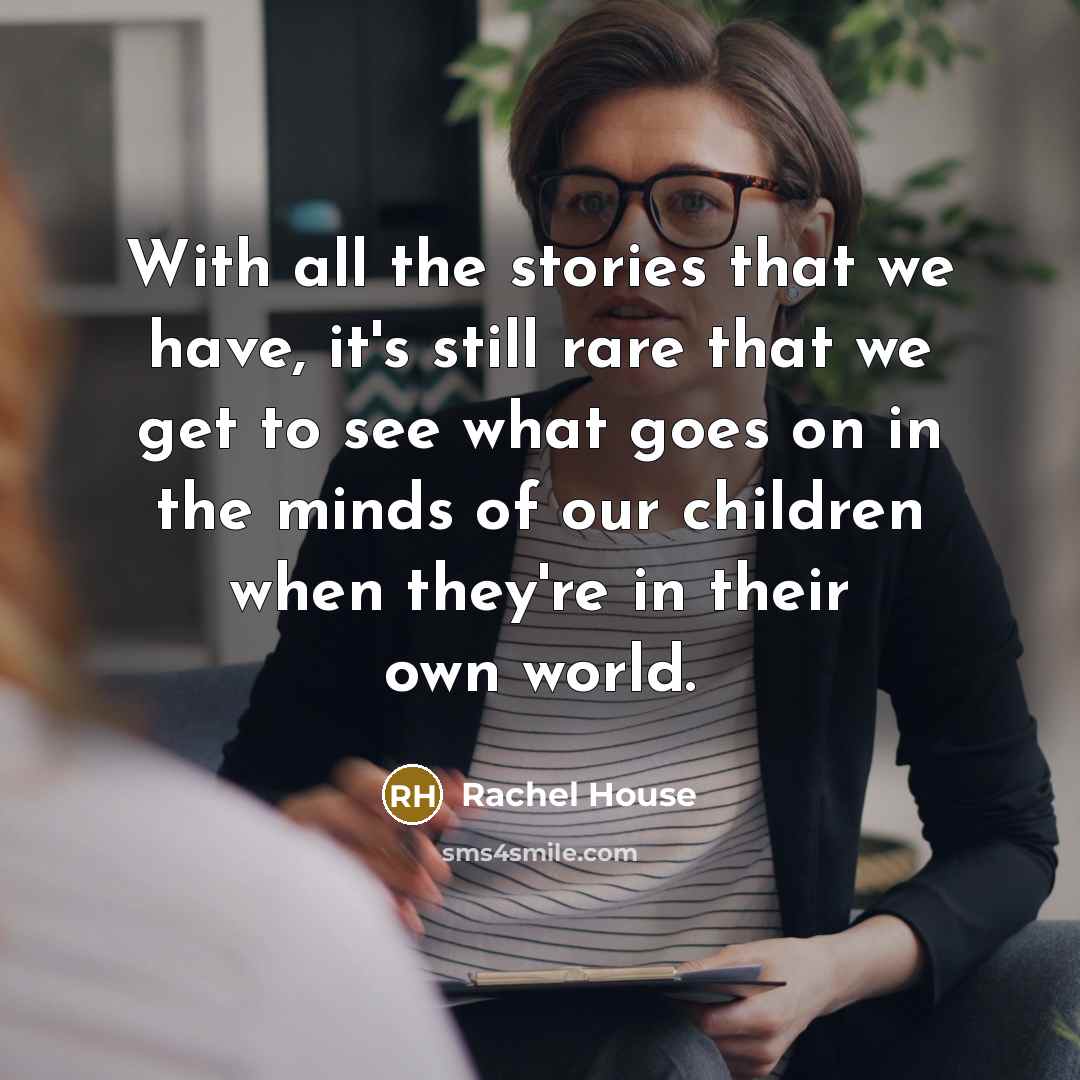 “With all the stories that we have, it's still rare…” quote by Rachel House