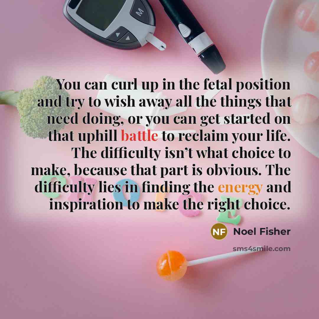 “You can curl up in the fetal position and try…” quote by Noel Fisher