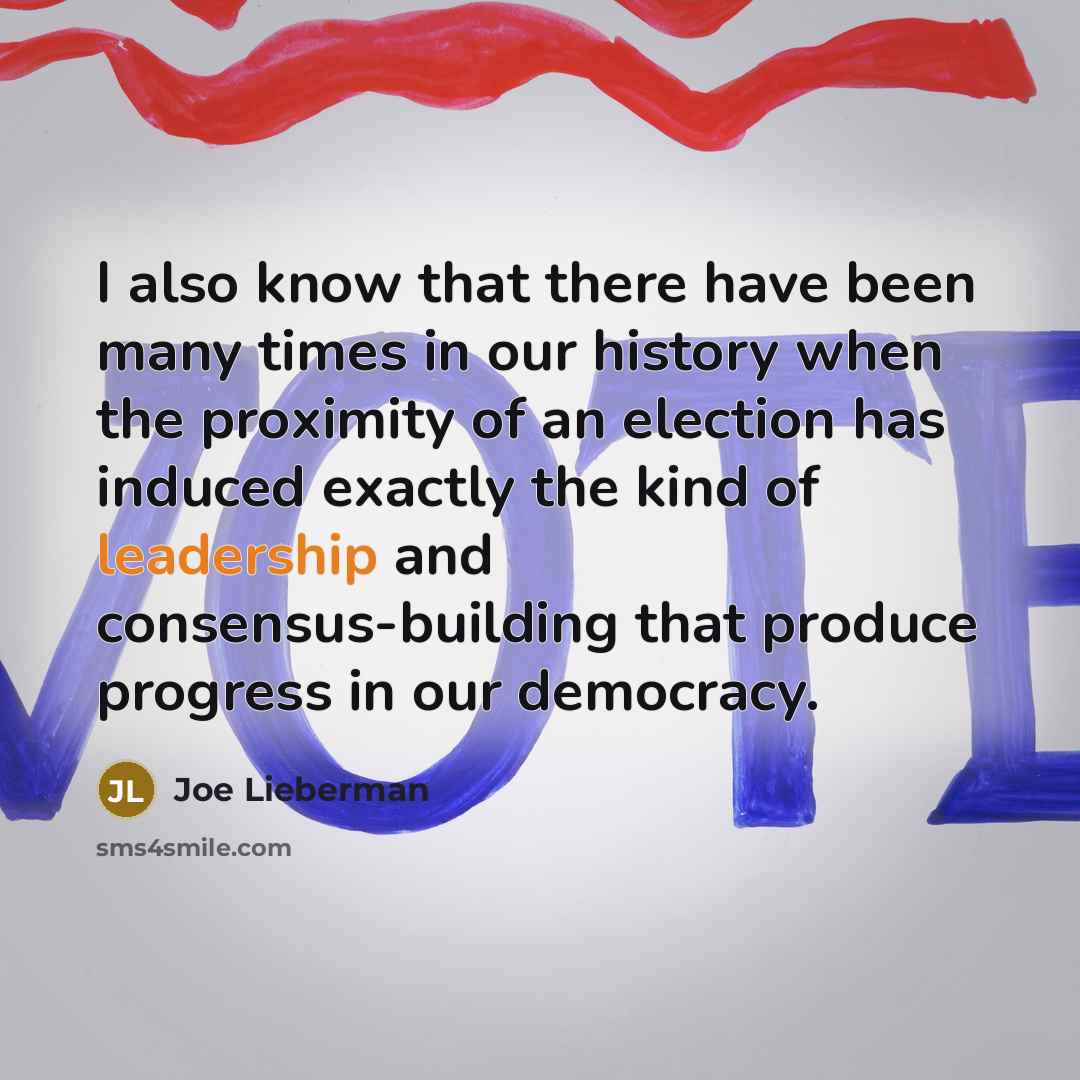 “I also know that there have been many times in…” quote by Joe Lieberman