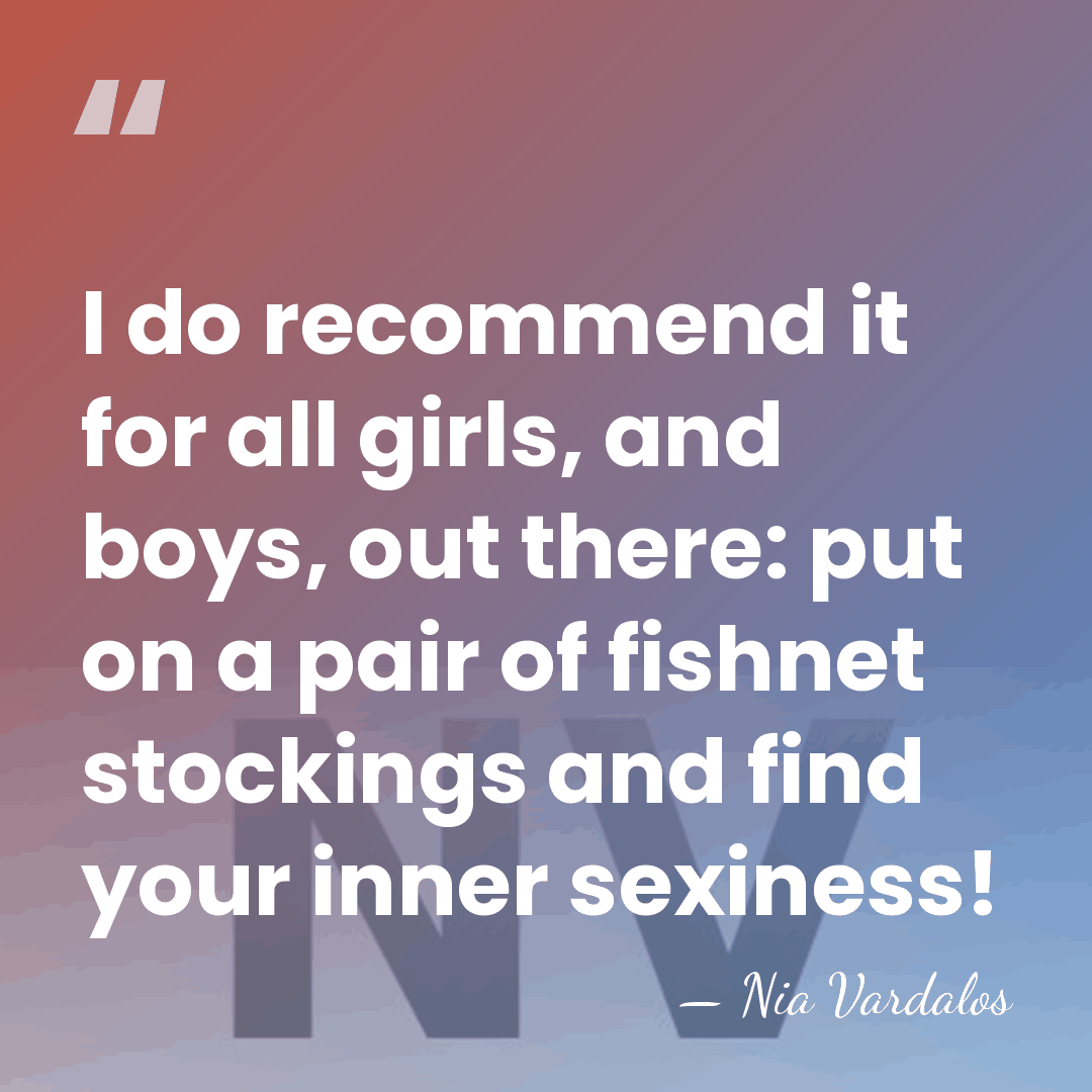 I do recommend it for all girls, and boys, out there: put&hellip; - Nia Vardalos