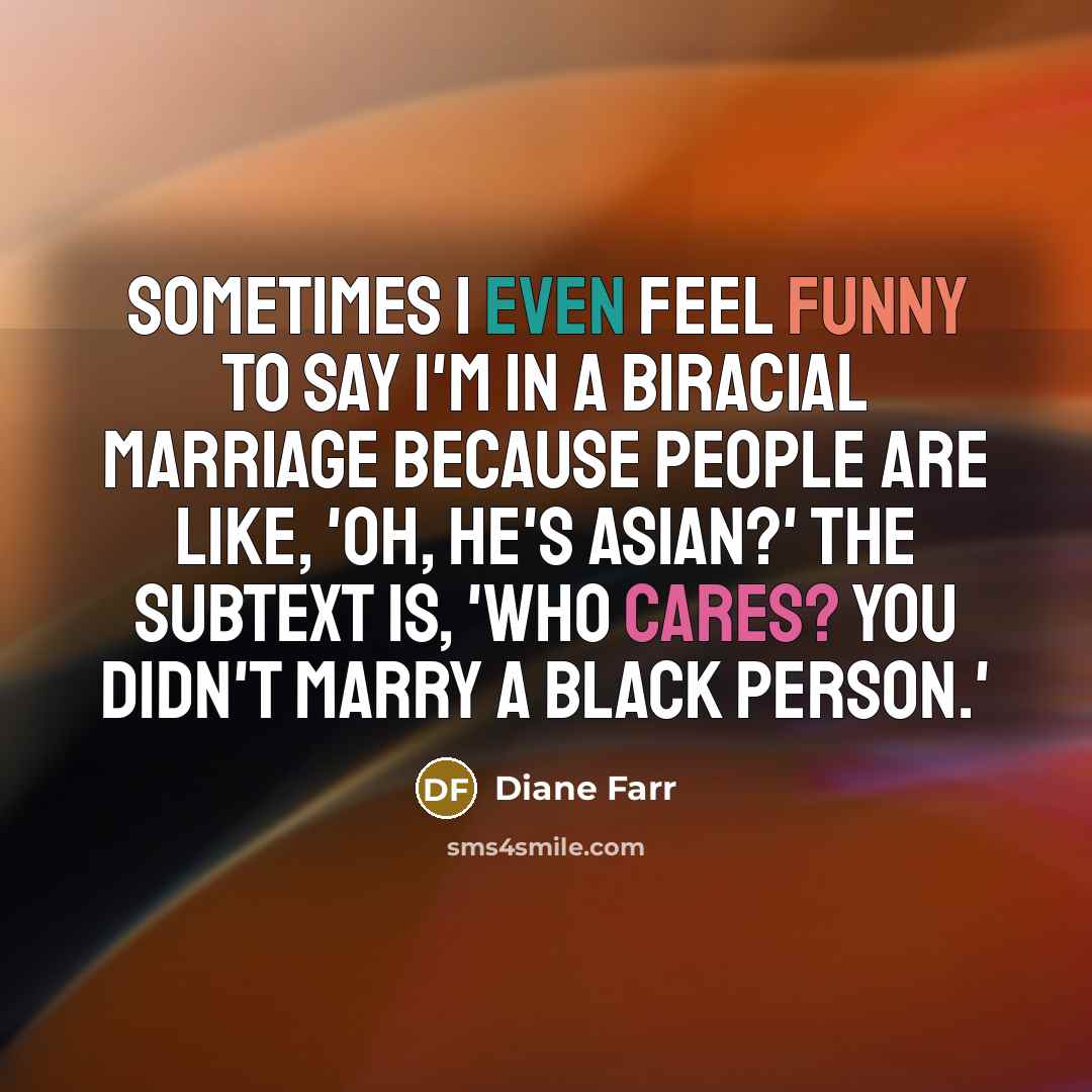 “Sometimes I even feel funny to say I'm in a…” quote by Diane Farr