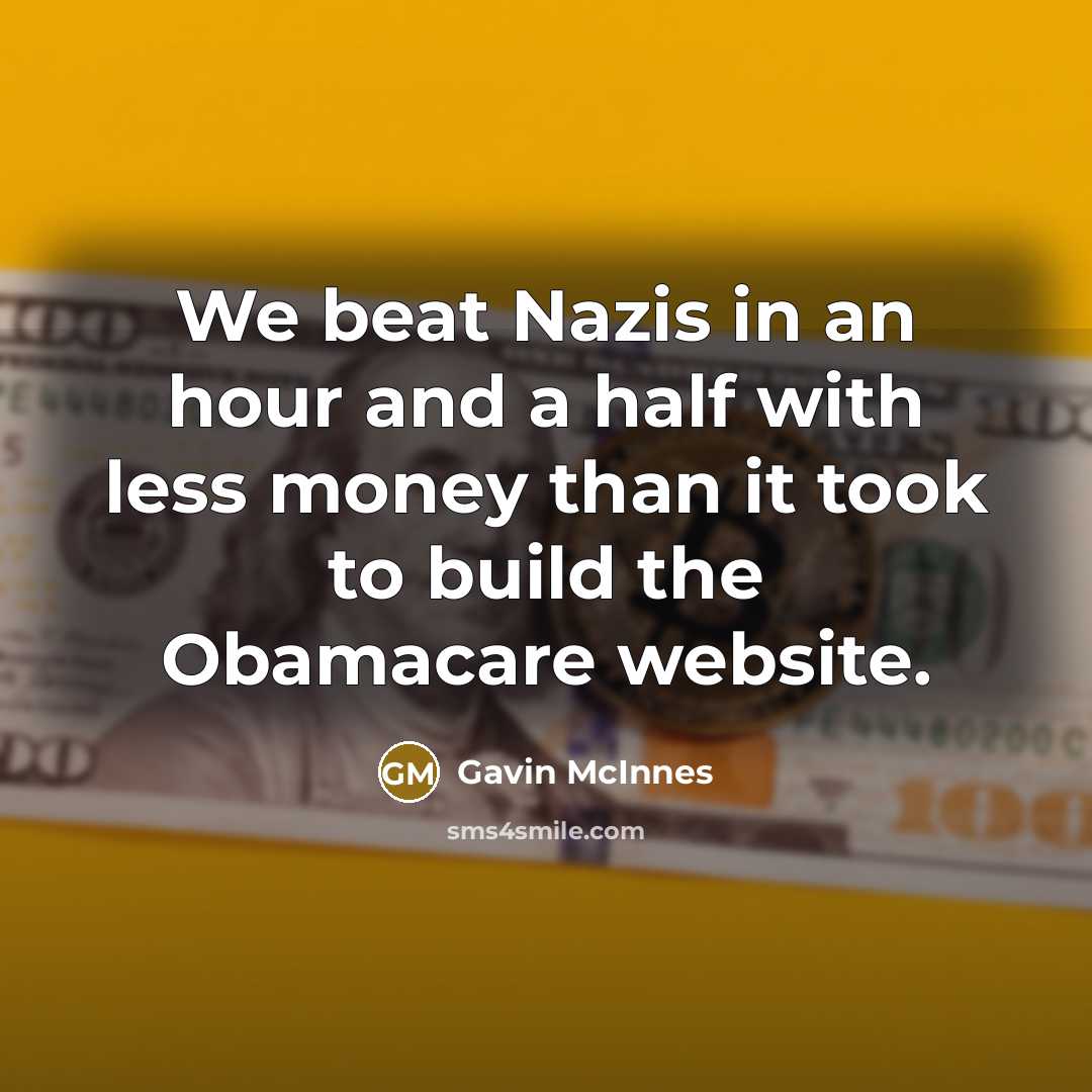 “We beat Nazis in an hour and a half with…” quote by Gavin McInnes