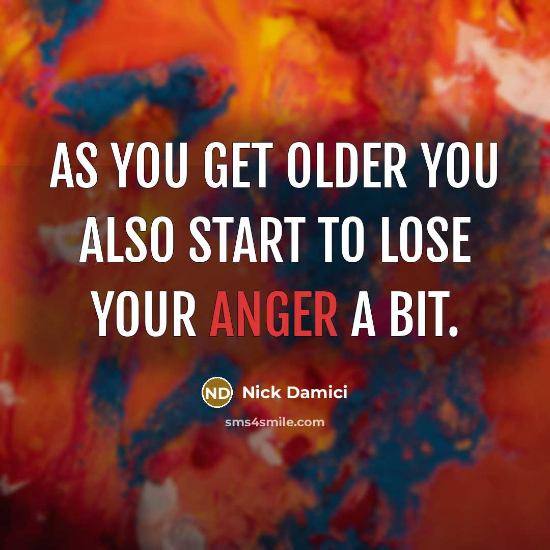 “As you get older you also start to lose your…” quote by Nick Damici
