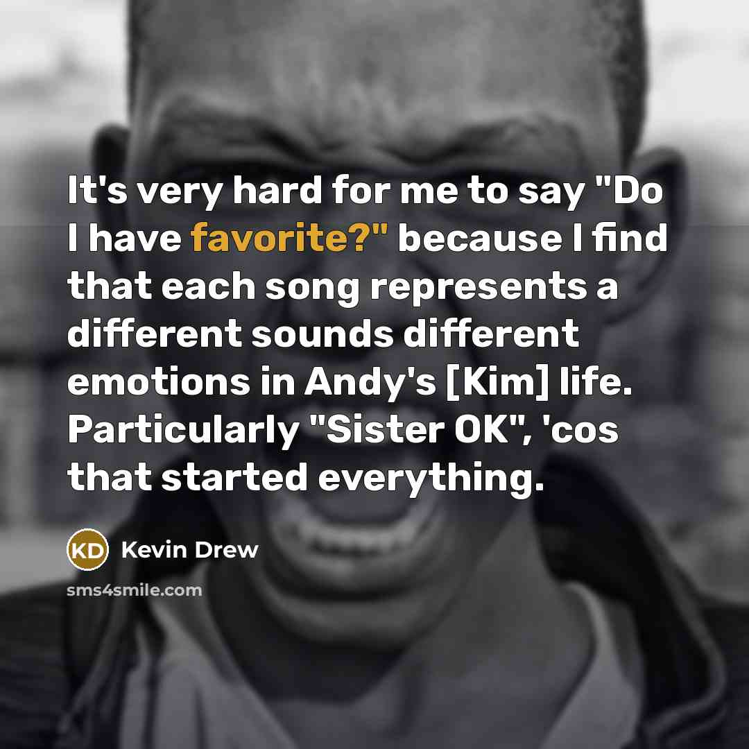 “It's very hard for me to say "Do I have…” quote by Kevin Drew
