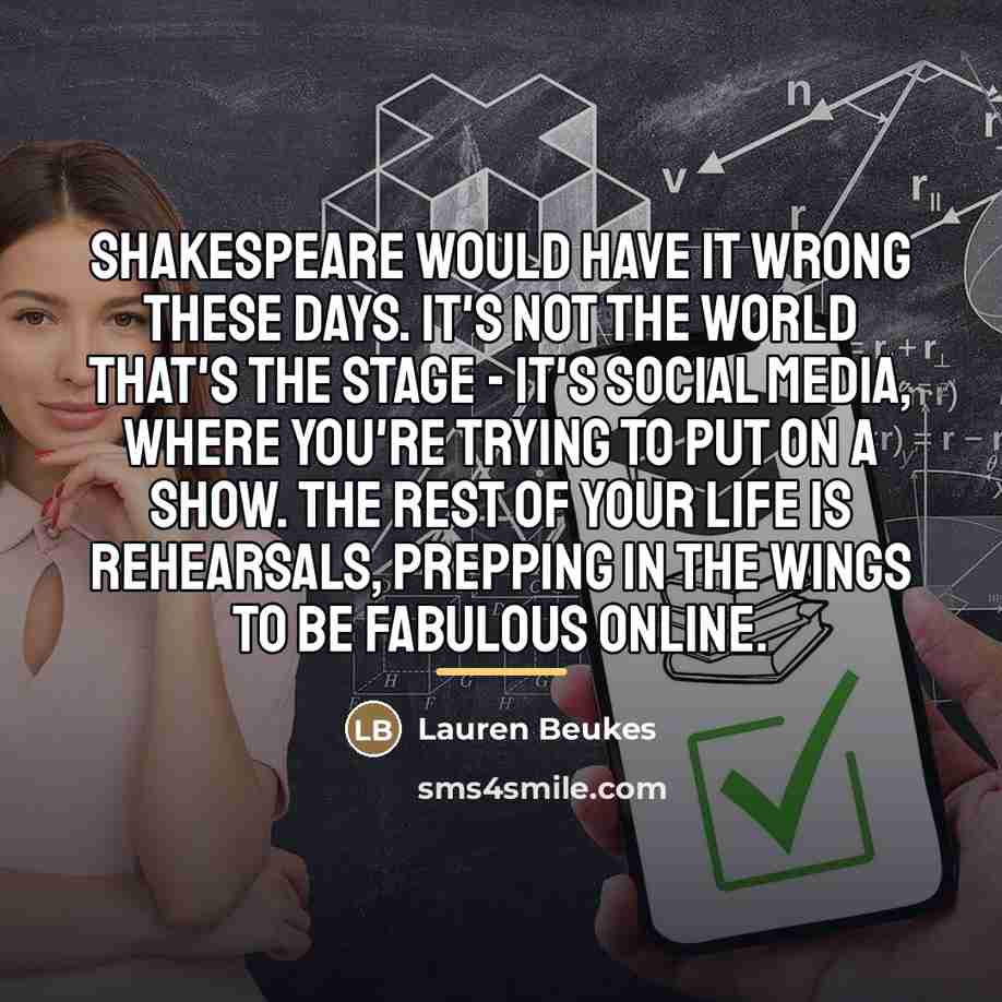 “Shakespeare would have it wrong these days. It's not the…” quote by Lauren Beukes