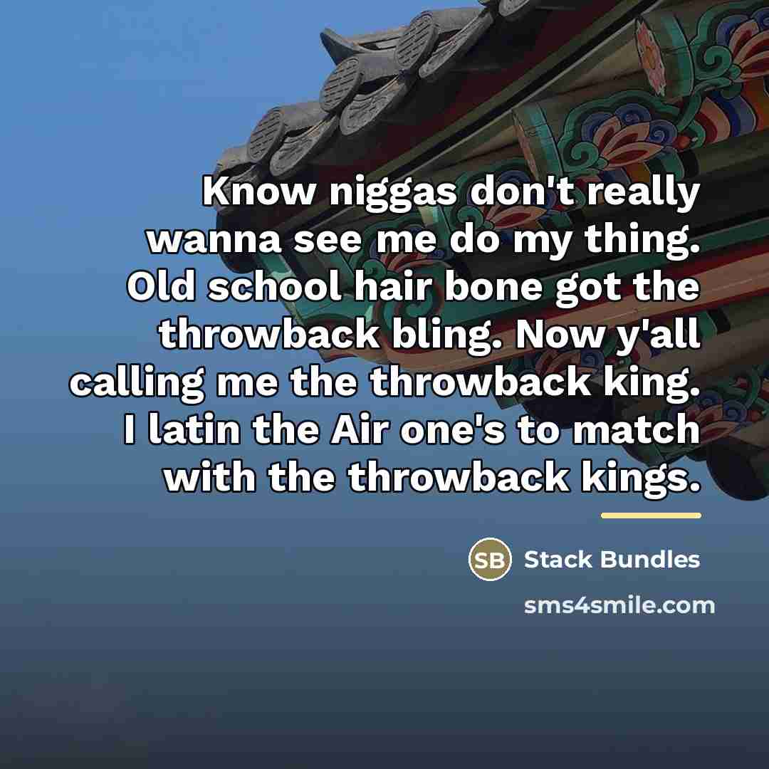 “Know niggas don't really wanna see me do my thing.…” quote by Stack Bundles