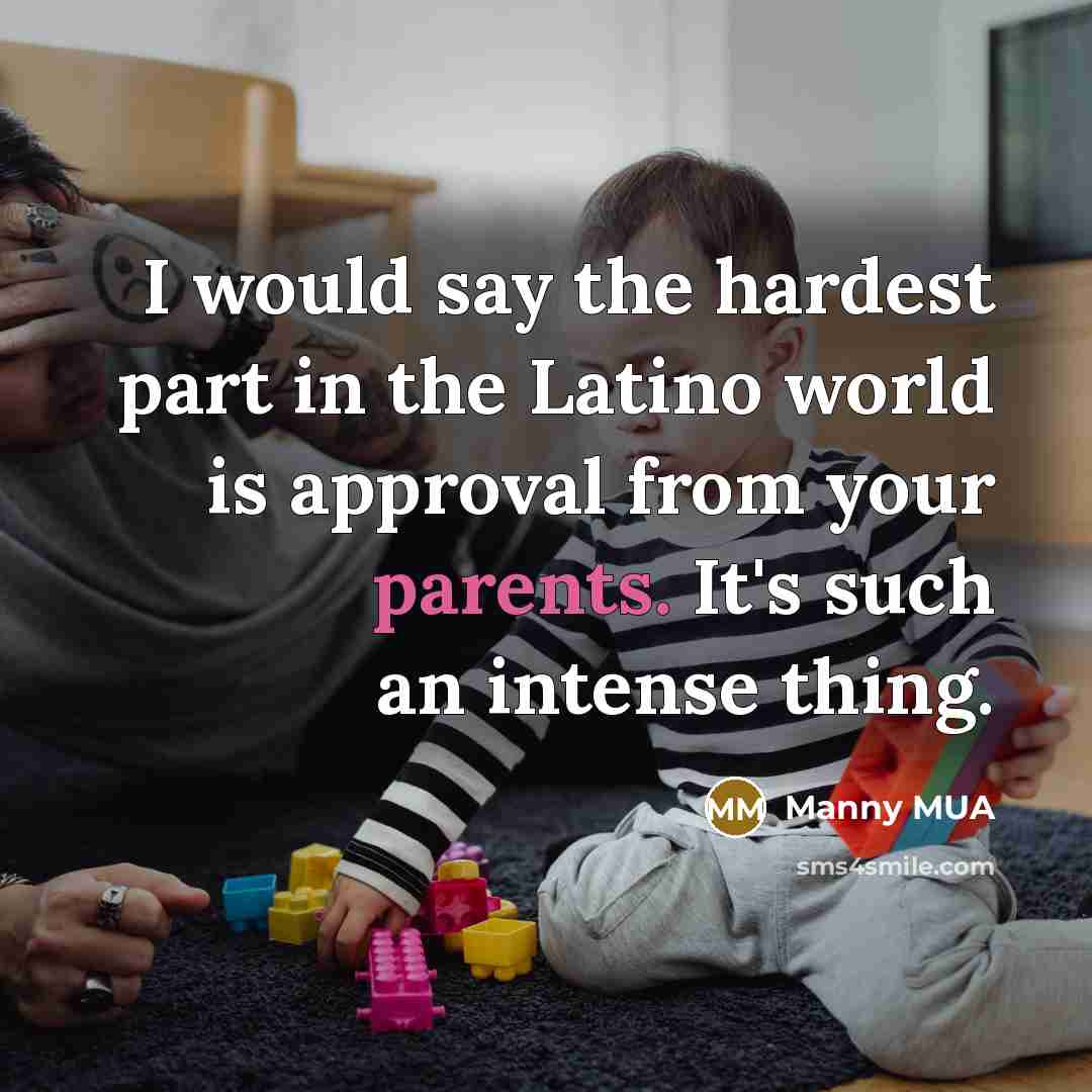 “I would say the hardest part in the Latino world…” quote by Manny MUA
