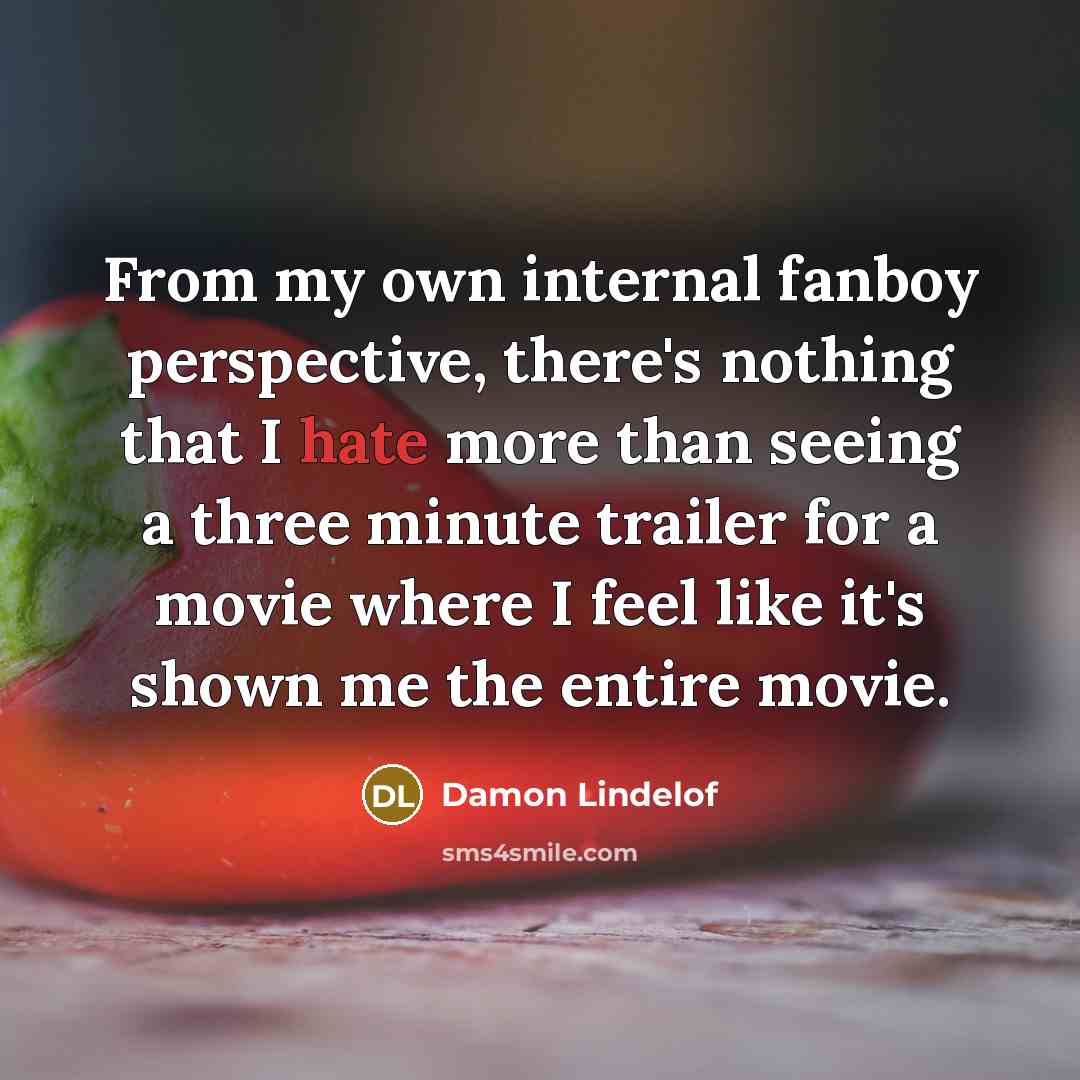 “From my own internal fanboy perspective, there's nothing that I…” quote by Damon Lindelof