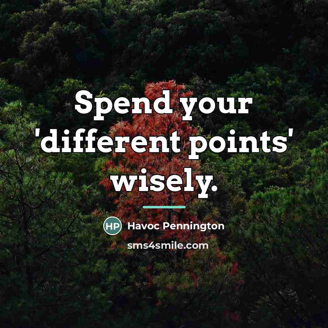 “Spend your 'different points' wisely.…” quote by Havoc Pennington