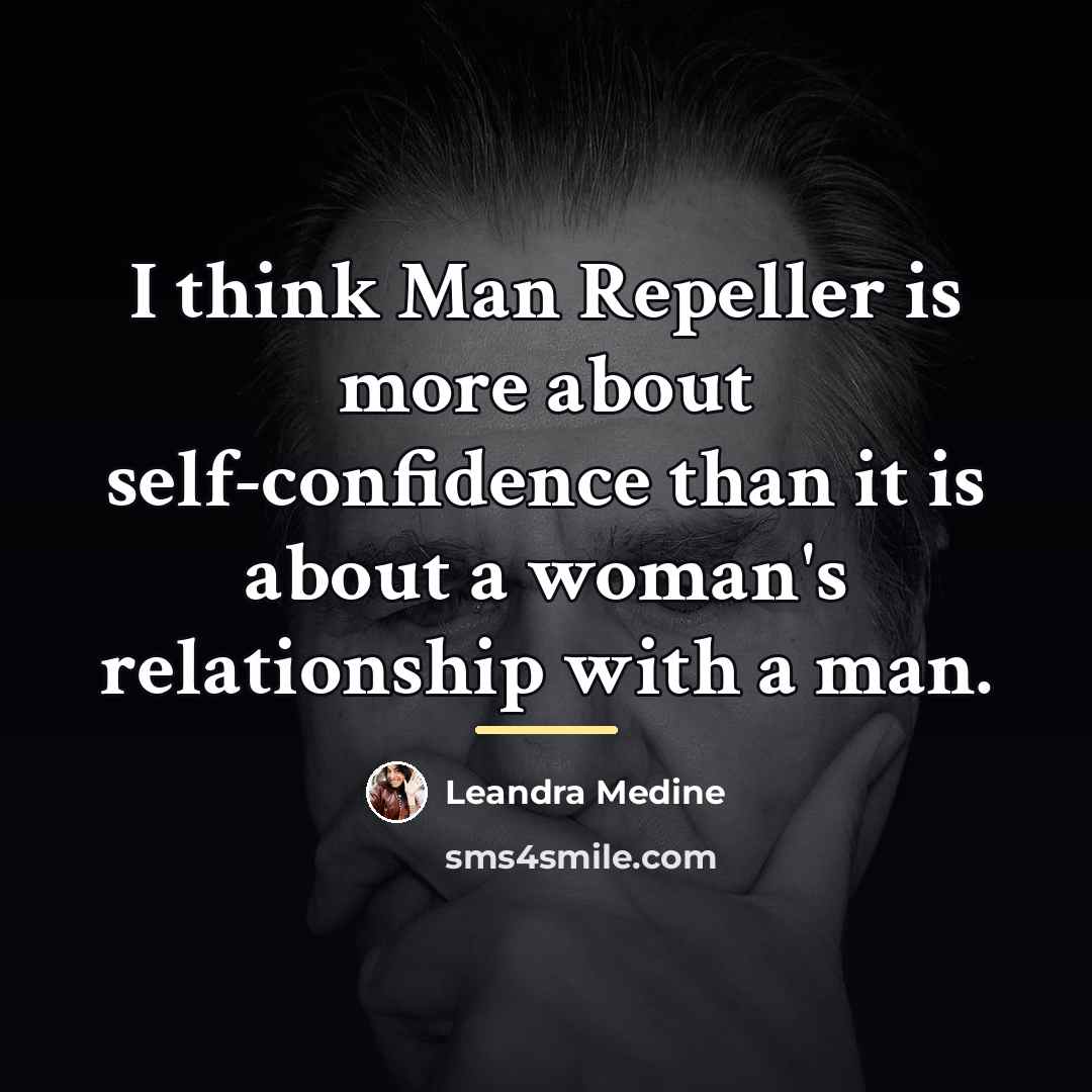 “I think Man Repeller is more about self-confidence than it…” quote by Leandra Medine