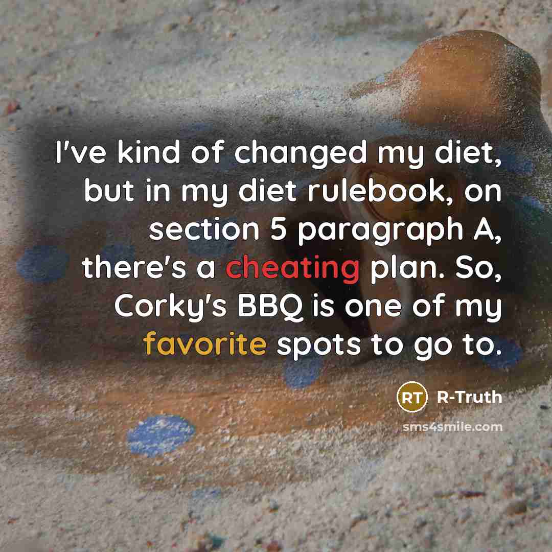 “I've kind of changed my diet, but in my diet…” quote by R-Truth